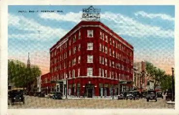 Portages Wisconsin Hotel Raulf *ca. 1920