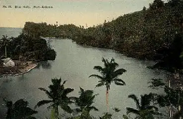 Port Antonio Blue Hole Jamaica *ca. 1920