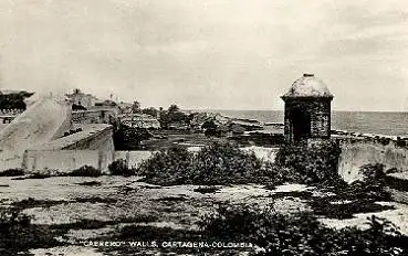 Kolumbien Cartagena Cabrero Walls *ca. 1940