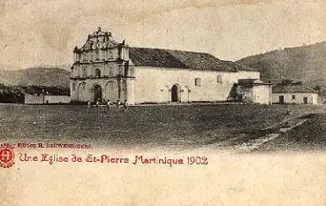Martinique Une eglise de St. Pierre 1902