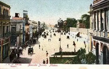 Mexiko Avenida Juarez *ca. 1920