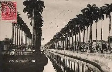 Brasilien Rio de Janeiro Avenida Manque o 18.06.1912