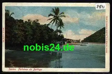 Brasilien Santos Fortaleza da Bartioga o 07.01.1913