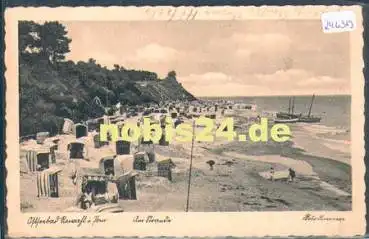 Rewal Strandkörbe Kreis Greifenberg  Pommern o 18.7.1935