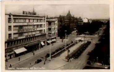Stettin, Paradeplatz mit Berliner Tor, Kino o 25.3.1941