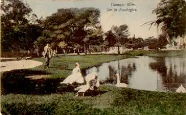 Buenos Aires Jardin Zoologica Zoo gebr. 22.03.1920