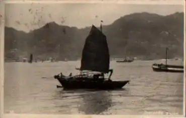 Hongkong Chinese Junk gebr. 25.06.1932
