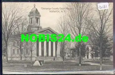 New York  Norwich Chenango County Court House *ca. 1920