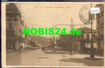 Valparaiso Av. Pedro Montt. Chile o 26.5.1924