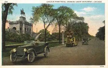 Illinois Chicago Lincoln-Park Drive Auto o 3.6.1932