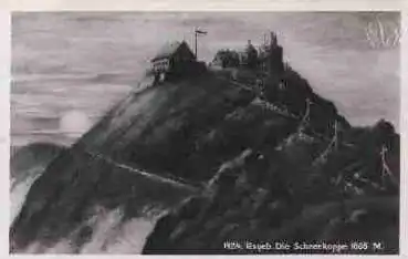 Schneekoppe Riesengebirge o 18.8.1937