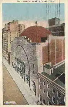 New York City Mecca Temple Tempel  o 1928