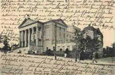 Posen Theater Feldpost Königlich Sächsische Res.-Fussart. -Bataillon Nr.19  o 24.12.1914