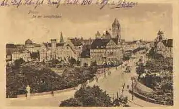 Posen Schlossbrücke o 23.1.1915
