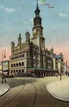 Posen Rathaus *ca. 1910