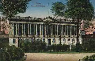 Posen Raczinski Bibliothek Feldpost 3.Batterie Fuss-Artillerie-Ersatz Bataillon Nr.19 o 13.9.1915