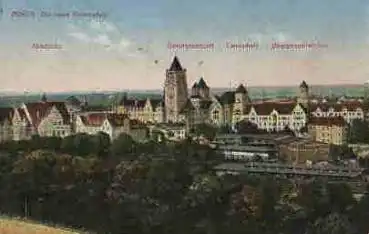 Posen  Akademie Residenzschloss Oberpostdirektion o 19.8.1915