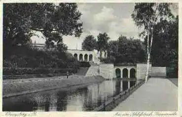 Königsberg Schlossteich Promenade gebr. ca. 1940