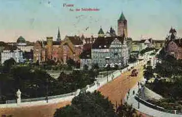 Posen An der Schlossbrücke o 31.8.1916