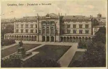 Königsberg Paradeplatz Universität * ca. 1920