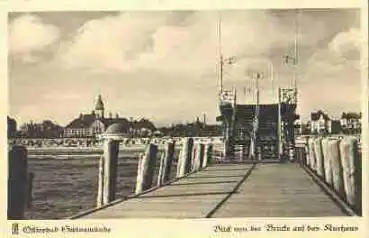 Swinemünde Kreis Wolin Seebrücke * ca. 1940