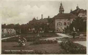 Swinemünde,  Kreis Wolin Kurhausgarten gebr. 1928