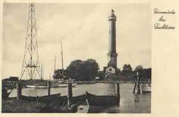 Swinemünde Leuchtturm Kreis Wollin o 10.07.1934