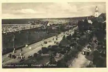 Swinemünde Kreis Wollin Promenade mit Kurhaus * ca. 1940