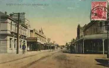 Hastings Heretaunga Street New Zealand  o 18.3.1912