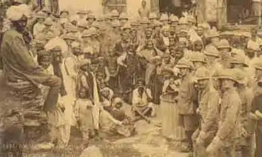 Indien Hochzeitszeremoni Ranikhet himalaya Echtfoto um 1910