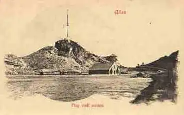 Aden Flag staff Station Jemen *ca. 1900