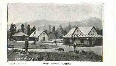 Hanmer Springs Neuseeland Bath Houses * ca .1900