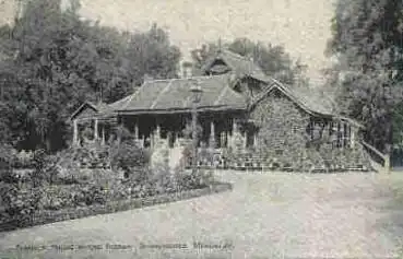 Mandalay Sommerhaus, in dem sich König Thebaw ergab *um 1920