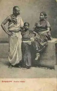 Singapur Hindoo Family * ca. 1900