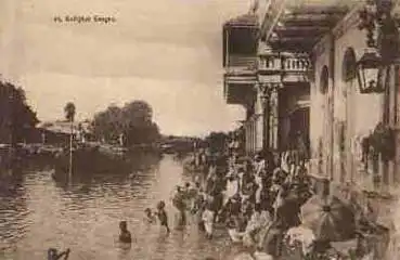 Kalighat Kolkata Ganges * ca. 1920