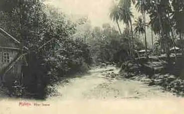 Malaya Flussansicht * ca. 1910