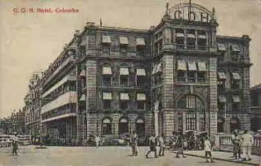Colombo Ceylon G.O.H. Hotel AK um 1910