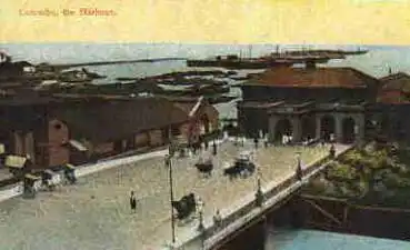 Colombo Ceylon Hafen *ca. 1915