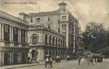 Colombo Prince Street Ceylon *ca. 1910