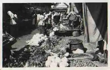 Jakarta Java Gemüsemarkt o 11.9.1954