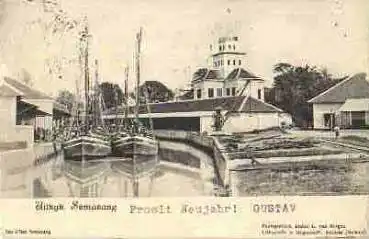 Java Samarang Hafen Nederlandsch-Indie o 4.12.1906