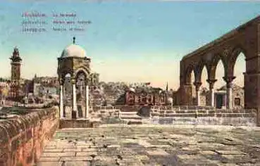 Jerusalem Omar Moschee *ca. 1920