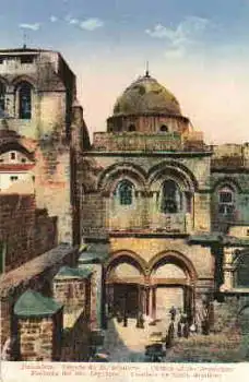 Jerusalem Grabeskirche * ca. 1920