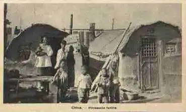 Chinesische Familie China * ca. 1925