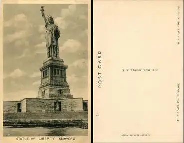 New York City Statue of Liberty *1930