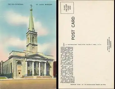 Missouri St. Louis The old cathedral *ca.1920