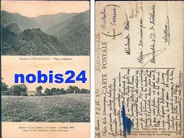 Papua-Neuguinea Paysage de Nouvelle-Guinee ca. 1930