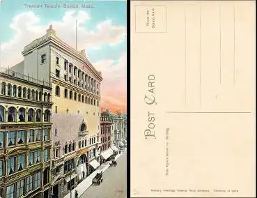 Massachusetts Boston Tremont Temple *ca.1940