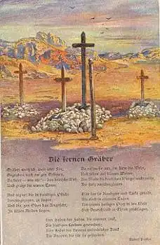 Deutsch-Südwestafrika Die fernen Gräber * ca. 1910