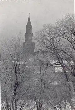 Oppen Rathausturm Schlesien * ca. 1959